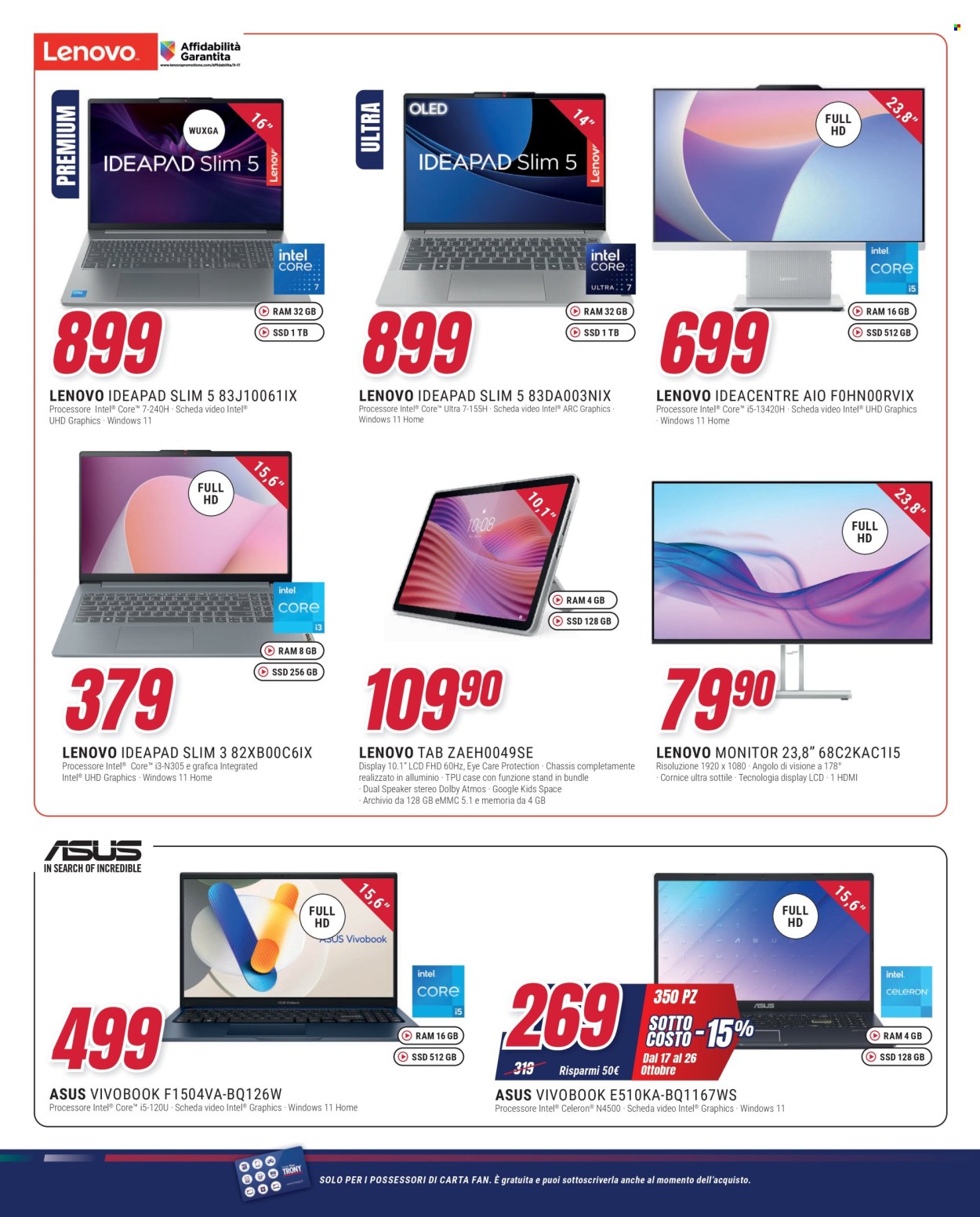 Volantino Trony - 17/10/2025 - 29/10/2025. Pagina 5