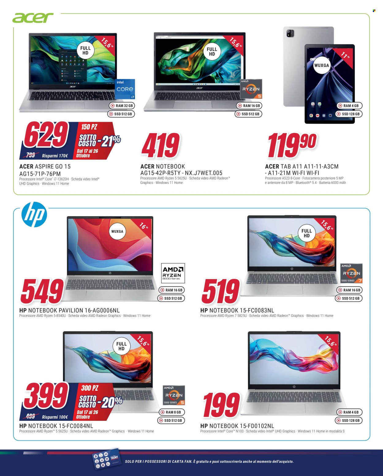 Volantino Trony - 17/10/2025 - 29/10/2025. Pagina 6