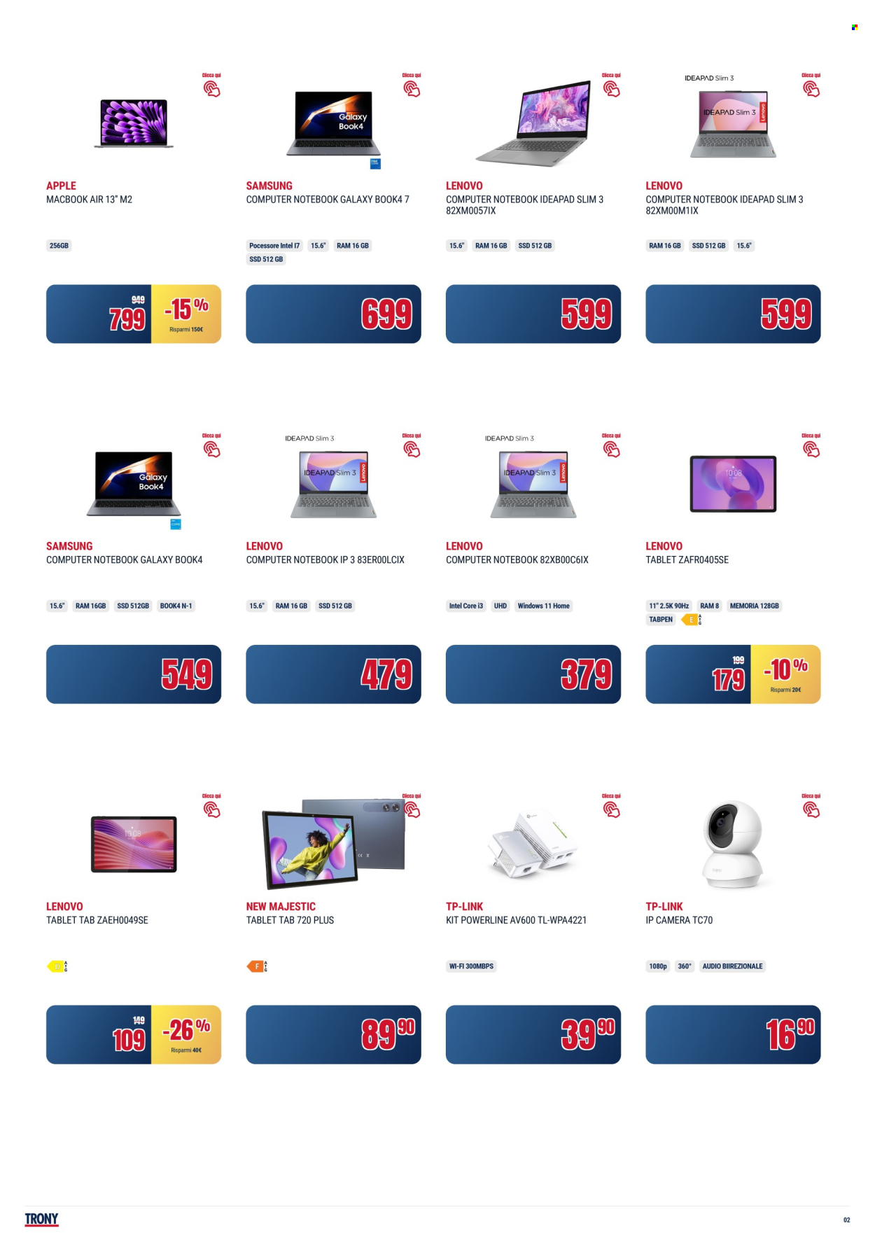 Volantino Trony - 17/10/2025 - 29/10/2025. Pagina 2