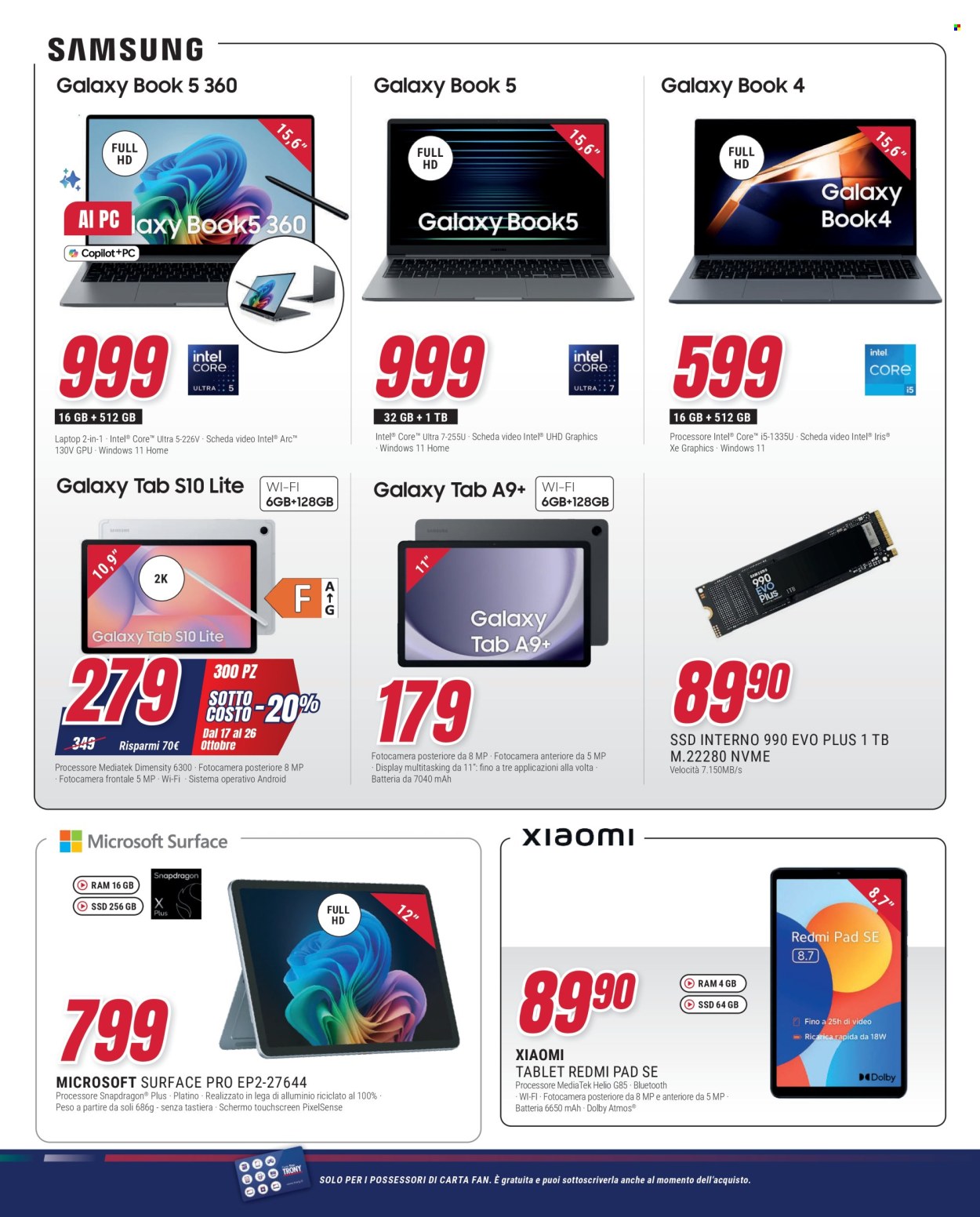 Volantino Trony - 17/10/2025 - 29/10/2025. Pagina 7