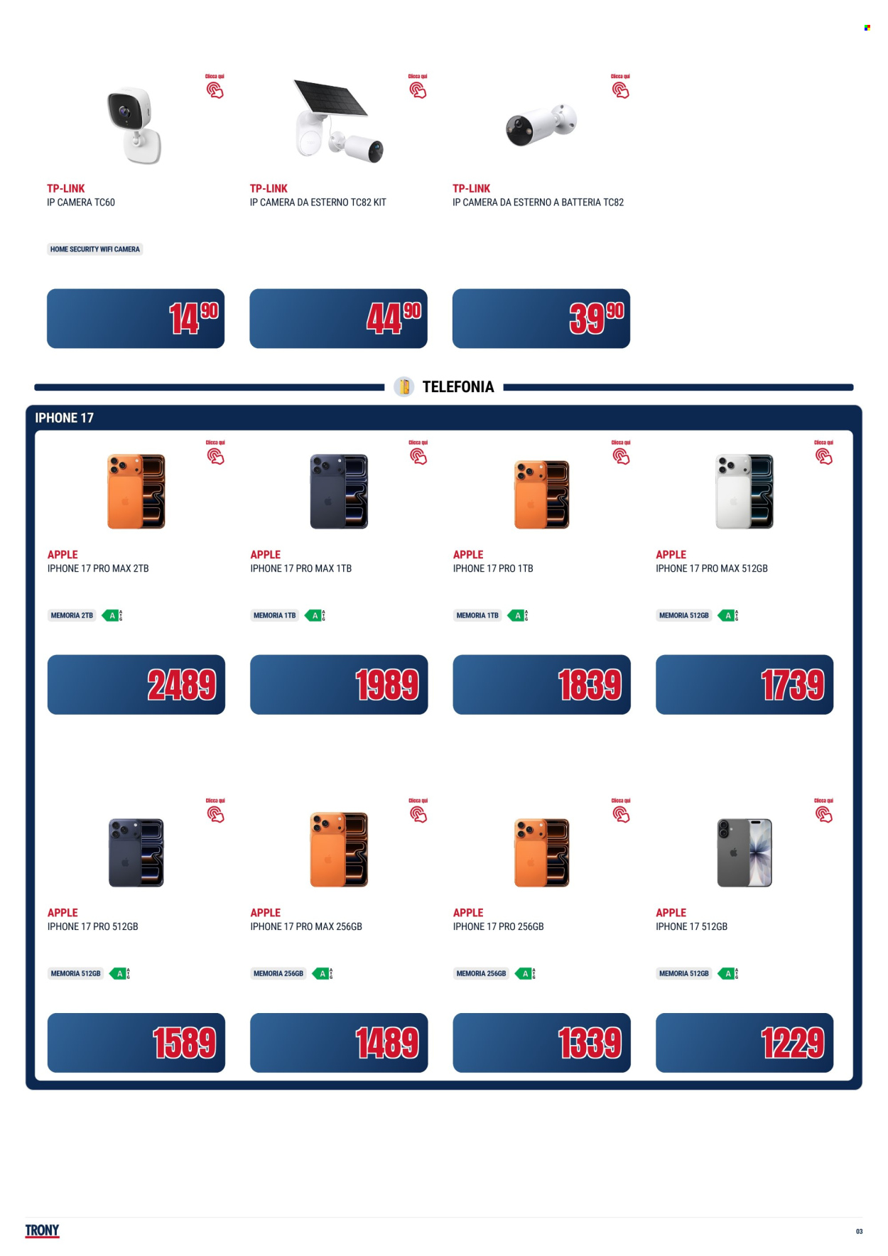 Volantino Trony - 17/10/2025 - 29/10/2025. Pagina 3