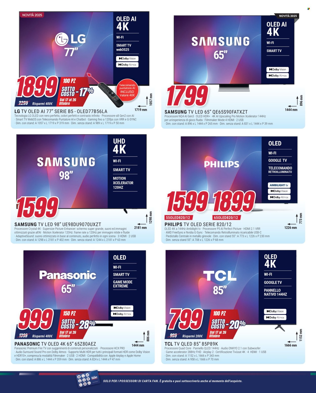 Volantino Trony - 17/10/2025 - 29/10/2025. Pagina 11