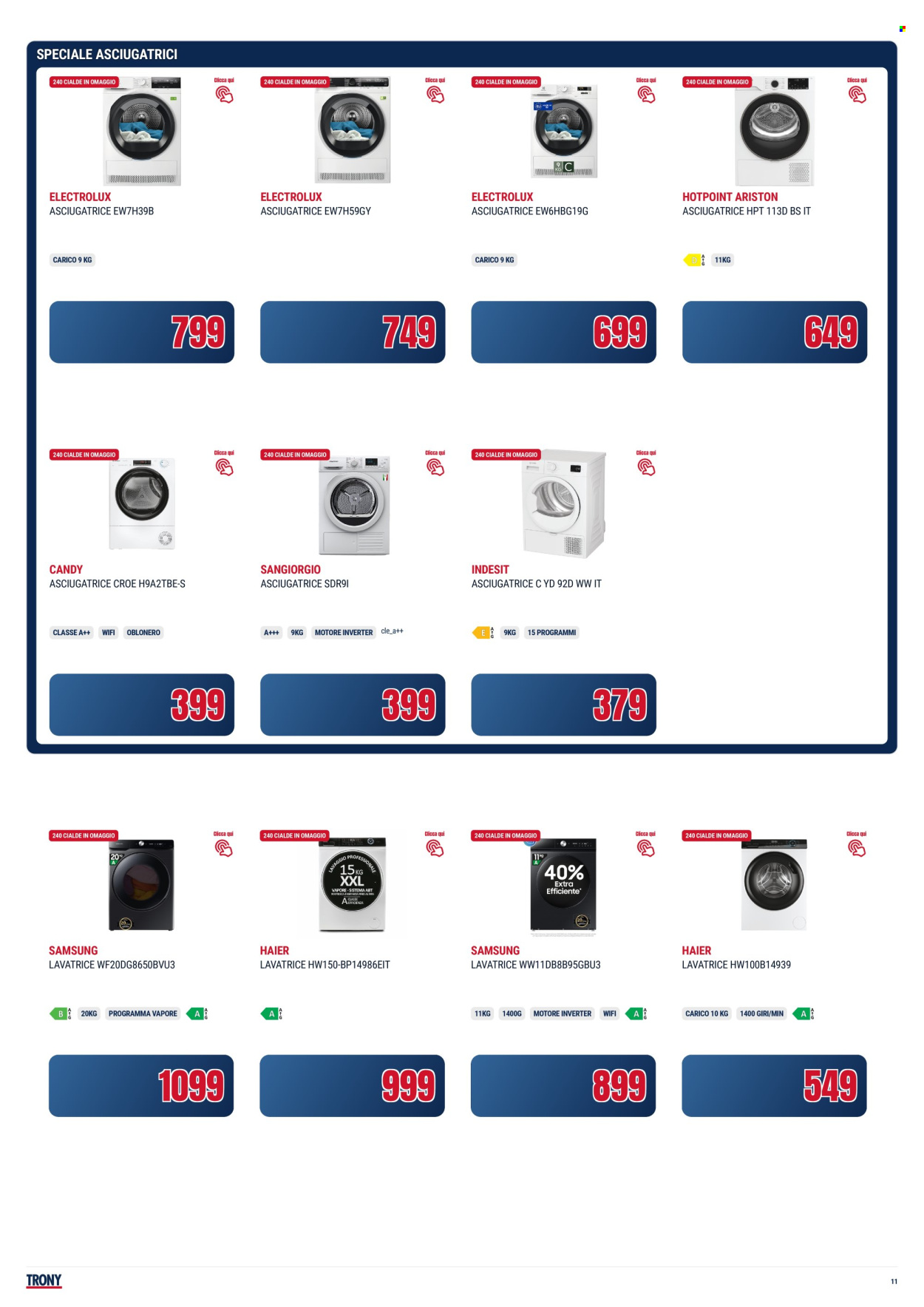 Volantino Trony - 17/10/2025 - 29/10/2025. Pagina 11