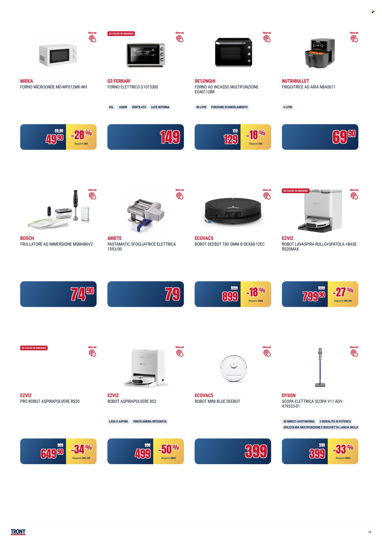 Volantino Trony - 17/10/2025 - 29/10/2025. Pagina 17