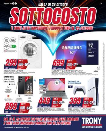 Volantino Trony - 17/10/2025 - 29/10/2025.