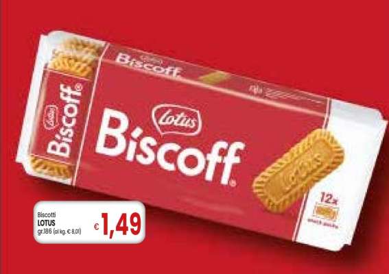 BISCOTTI LOTUS