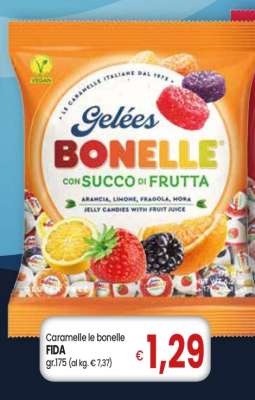 Caramelle le bonelle FIDA