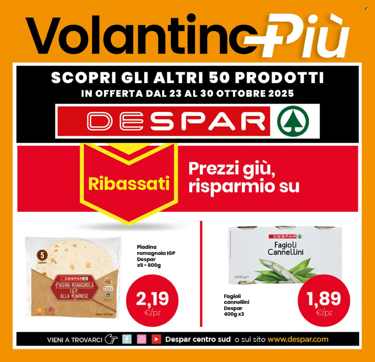Volantino Despar - 23/10/2025 - 30/10/2025. Pagina 16
