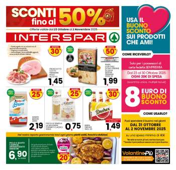 Volantino Interspar - 23/10/2025 - 2/11/2025.