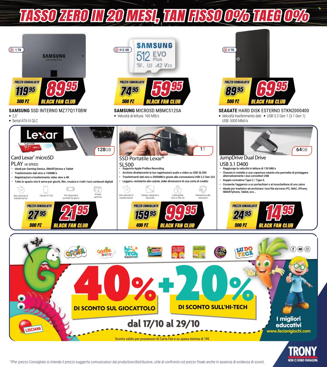 Volantino Trony - 17/10/2025 - 29/10/2025. Pagina 18