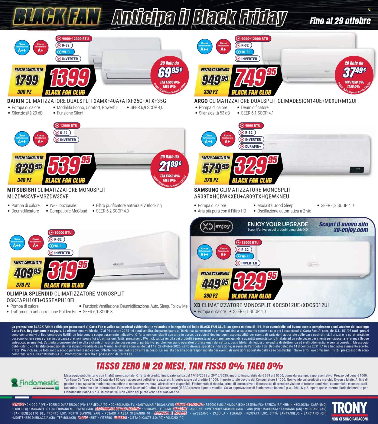 Volantino Trony - 17/10/2025 - 29/10/2025. Pagina 46