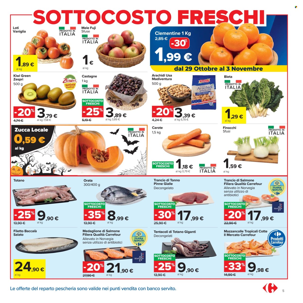 Volantino Carrefour - 20/10/2025 - 3/11/2025. Pagina 5