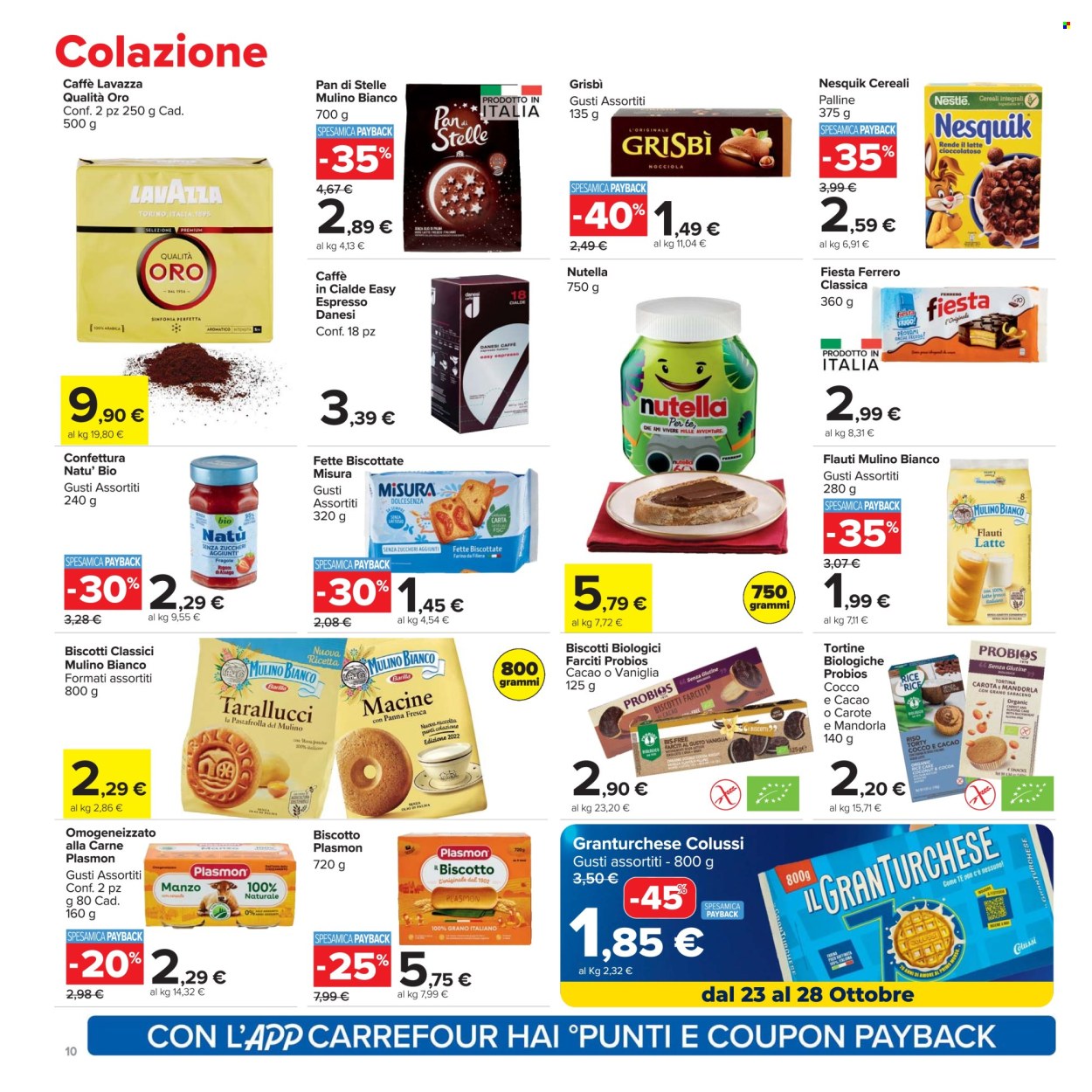 Volantino Carrefour - 20/10/2025 - 3/11/2025. Pagina 10