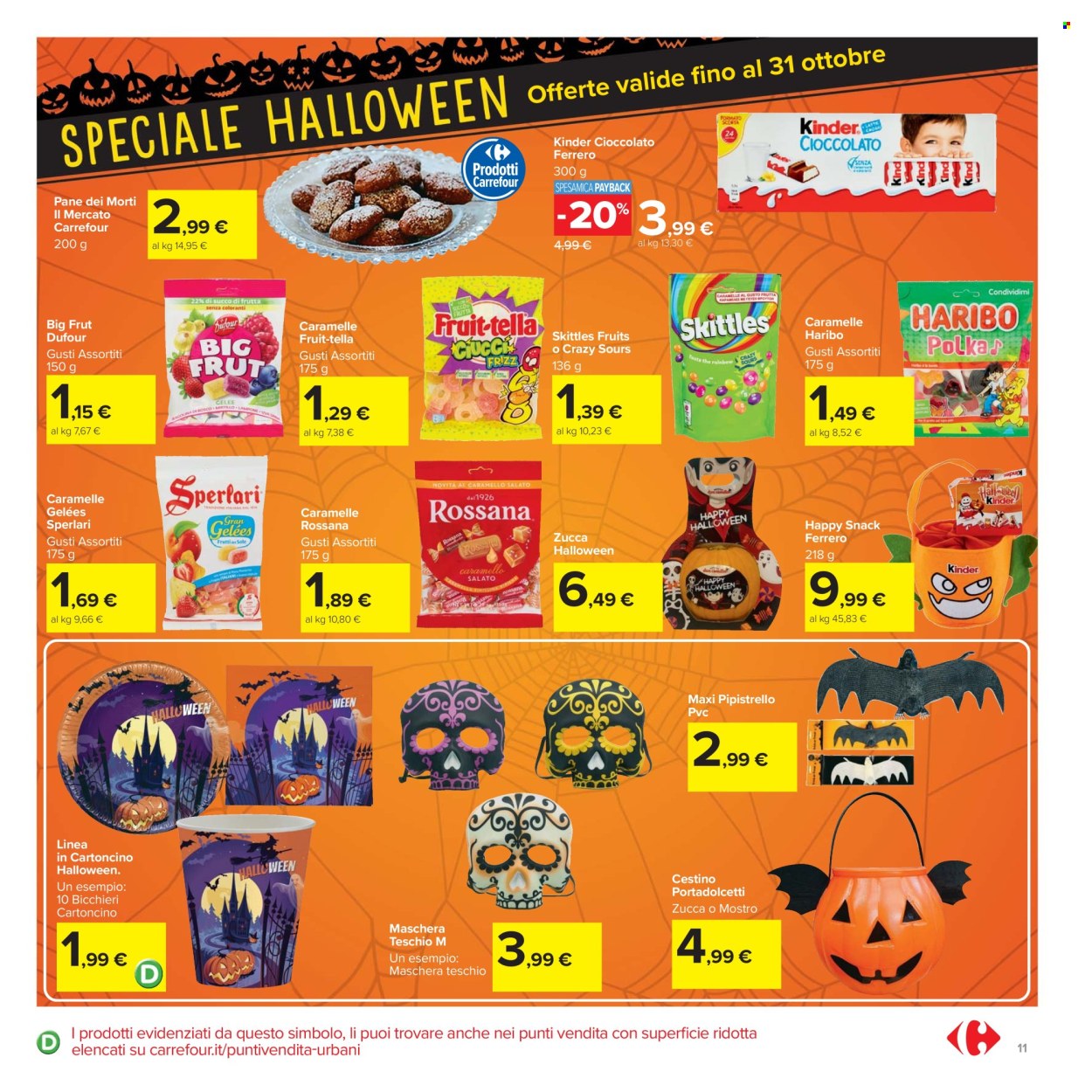 Volantino Carrefour - 20/10/2025 - 3/11/2025. Pagina 11