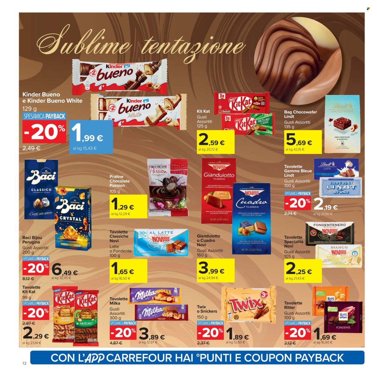 Volantino Carrefour - 20/10/2025 - 3/11/2025. Pagina 12
