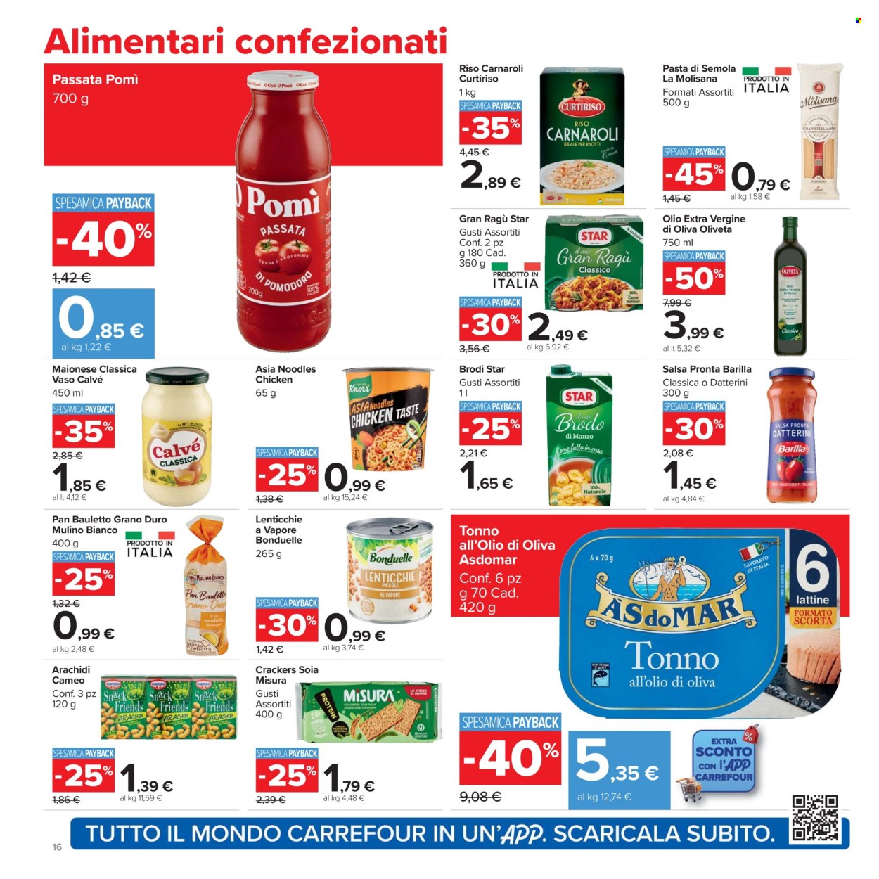 Volantino Carrefour - 20/10/2025 - 3/11/2025. Pagina 16