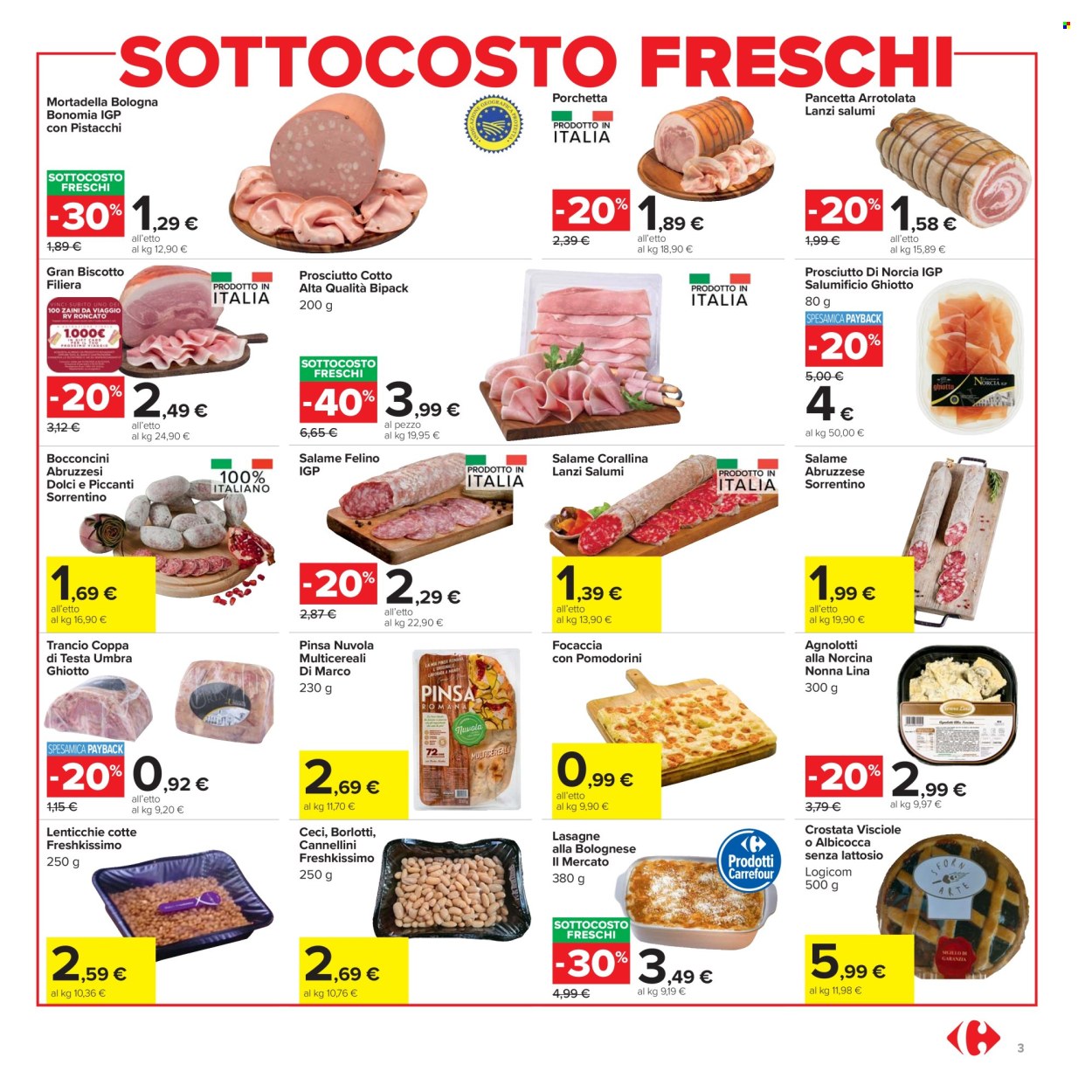 Volantino Carrefour - 20/10/2025 - 3/11/2025. Pagina 3