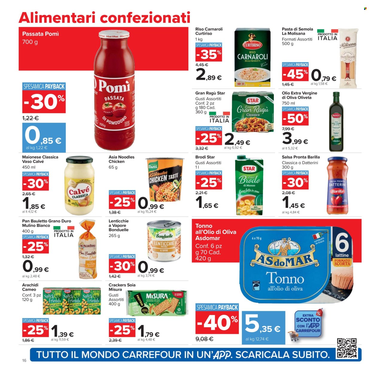 Volantino Carrefour - 20/10/2025 - 3/11/2025. Pagina 16
