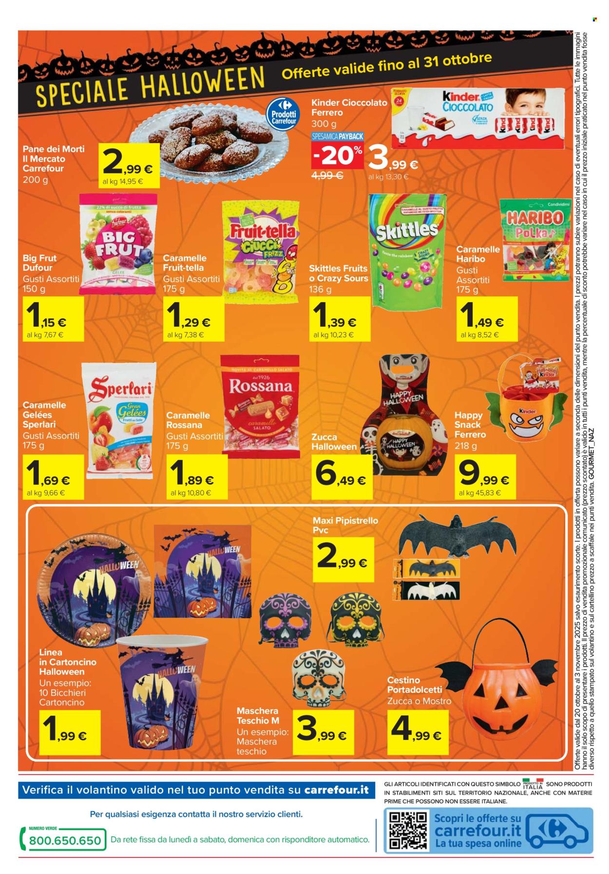 Volantino Carrefour - 20/10/2025 - 3/11/2025. Pagina 18