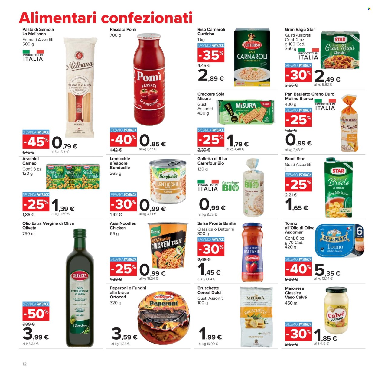 Volantino Carrefour - 20/10/2025 - 3/11/2025. Pagina 12