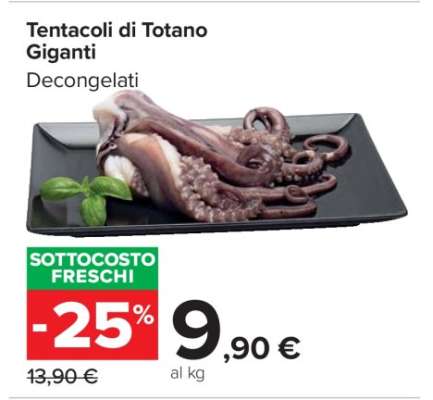 Tentacoli di Totano Giganti