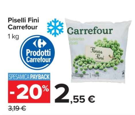 Piselli Fini Carrefour