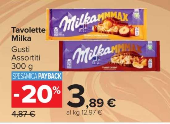 Tavolette Milka