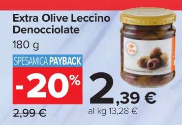 Extra Olive Leccino Denocciolate