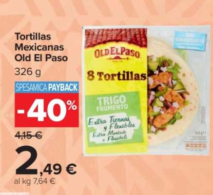 Tortillas Mexicanas Old El Paso