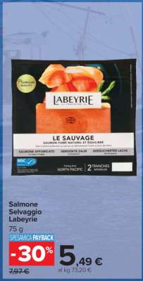 Salmone Selvaggio Labeyrie