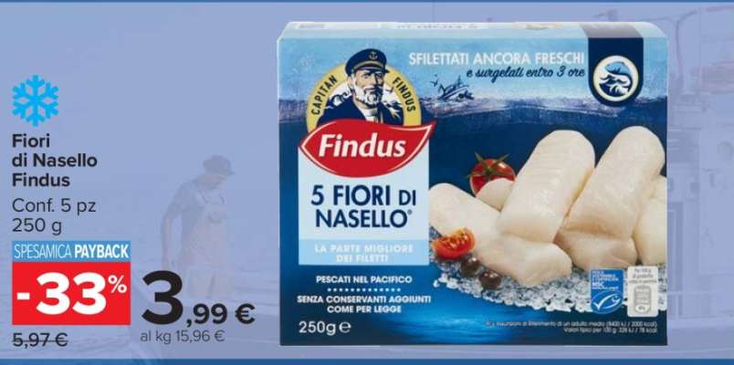 FIORI DI NASELLO FINDUS