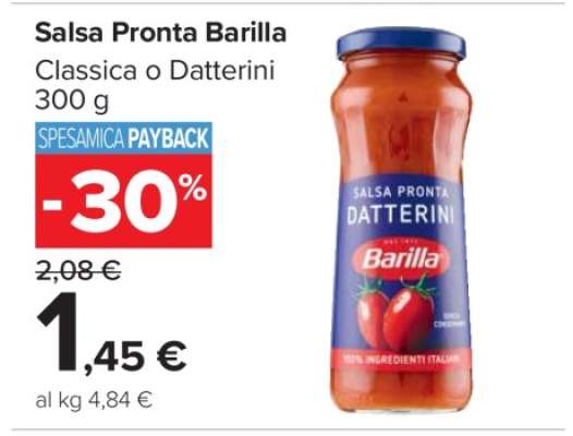 Salsa Pronta Barilla