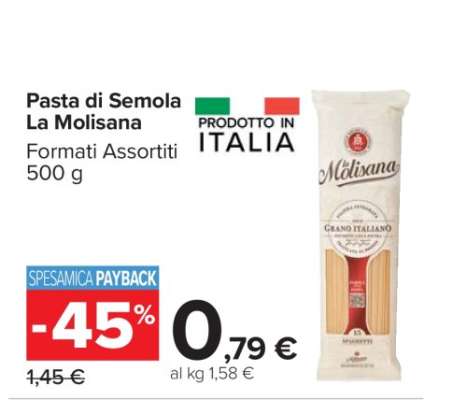 PASTA DI SEMOLA LA MOLISANA