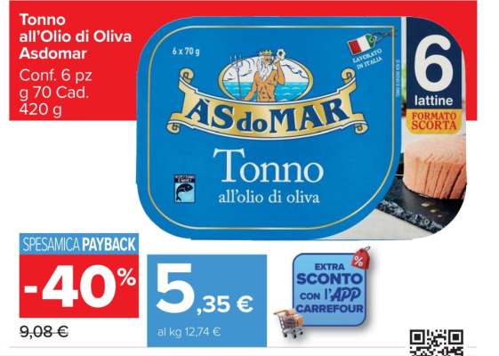 Tonno all’Olio di Oliva AsdoMar