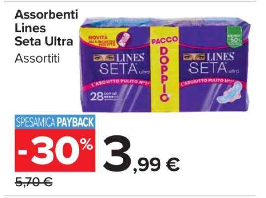 Assorbenti Lines Seta Ultra
