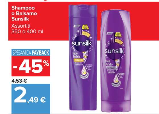 Shampoo o Balsamo Sunsilk
