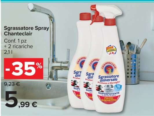 Sgrassatore Spray Chanteclair