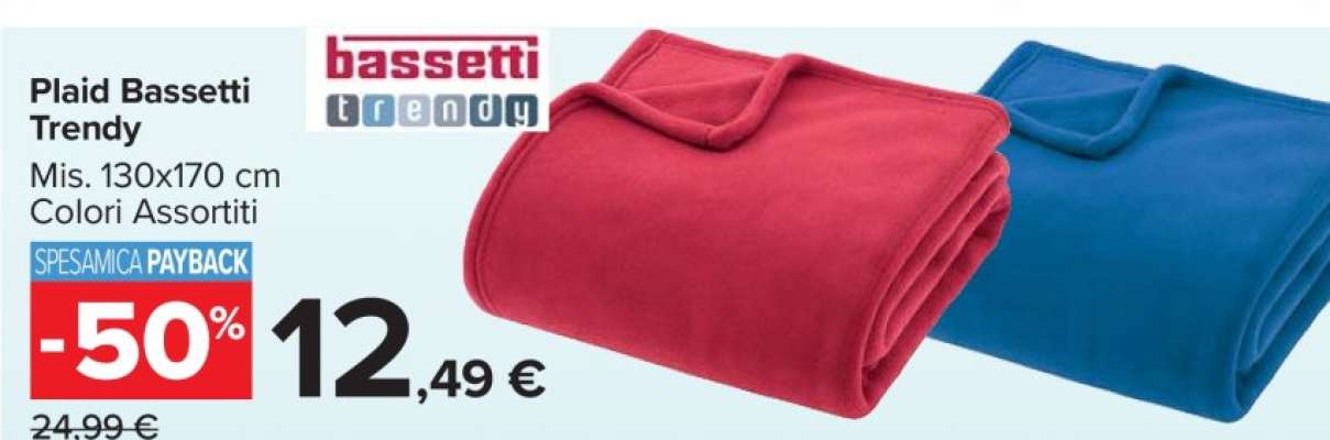 Plaid Bassetti Trendy