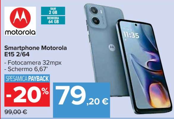 Smartphone Motorola E15 2/64