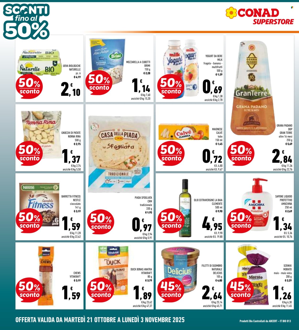 Volantino Conad Superstore - 21/10/2025 - 3/11/2025. Pagina 2