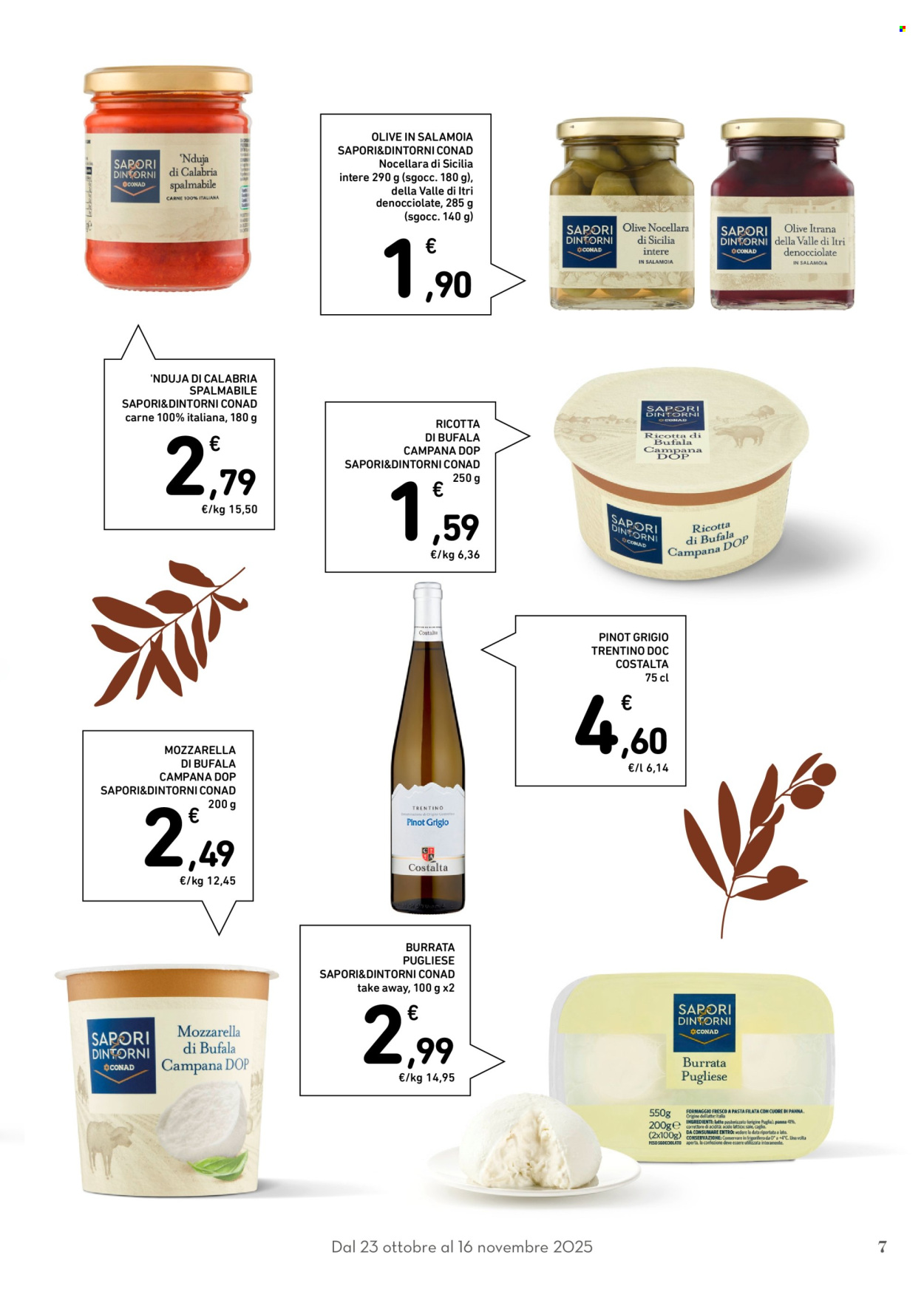 Volantino Conad - 23/10/2025 - 16/11/2025. Pagina 7