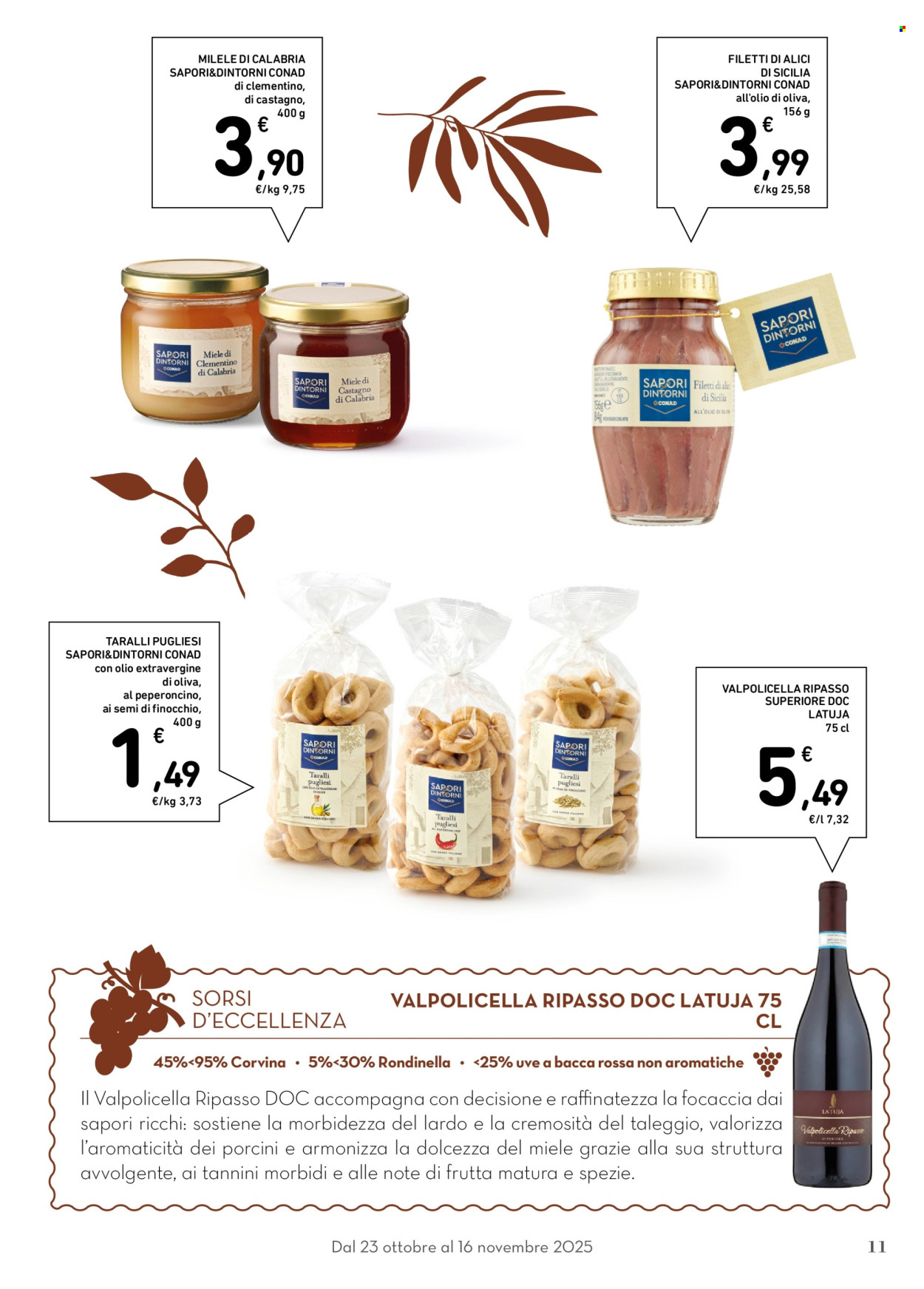 Volantino Conad - 23/10/2025 - 16/11/2025. Pagina 11