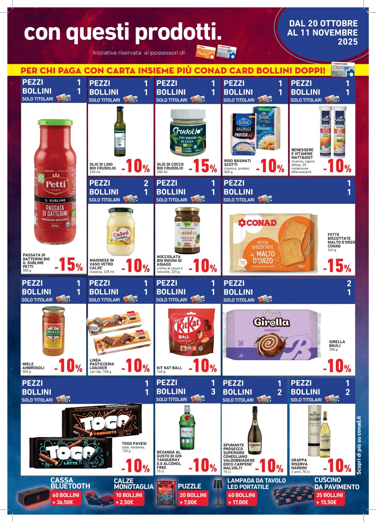Volantino Conad - 20/10/2025 - 3/11/2025. Pagina 3