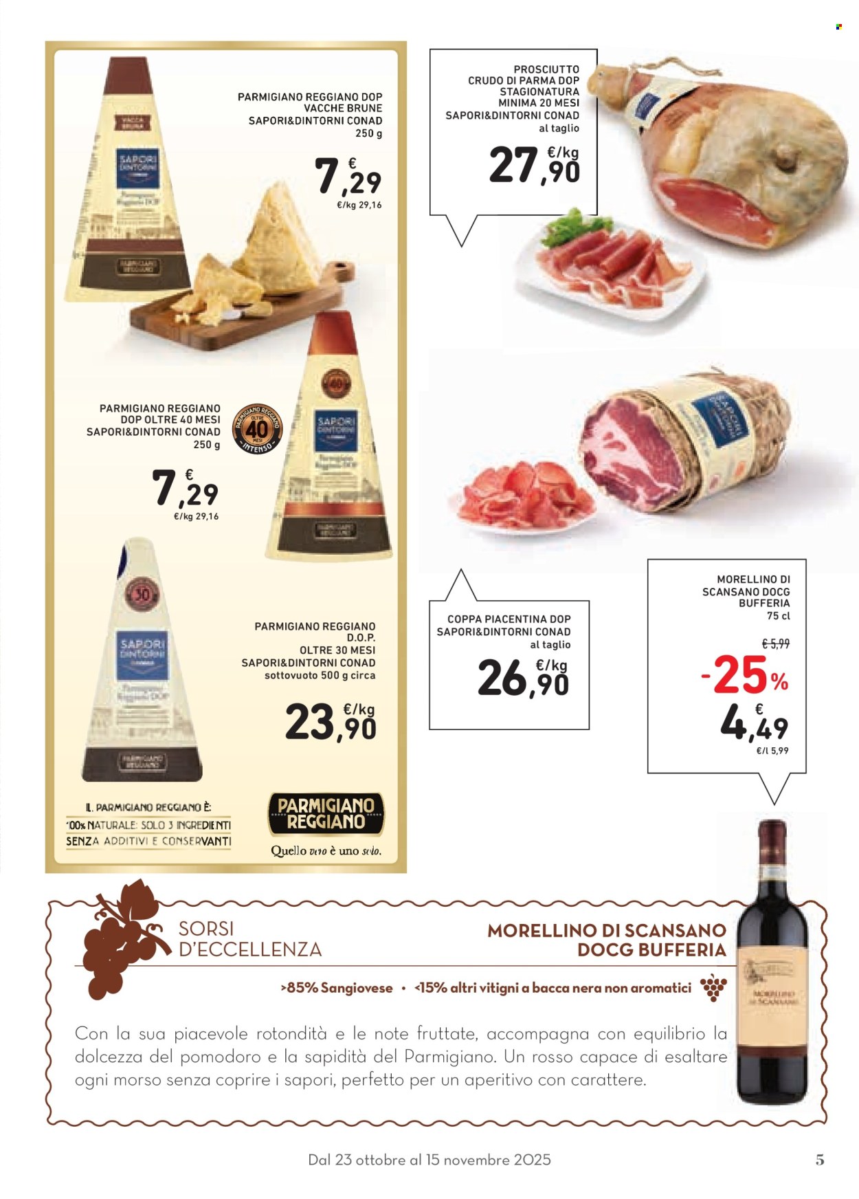 Volantino Conad - 23/10/2025 - 15/11/2025. Pagina 5