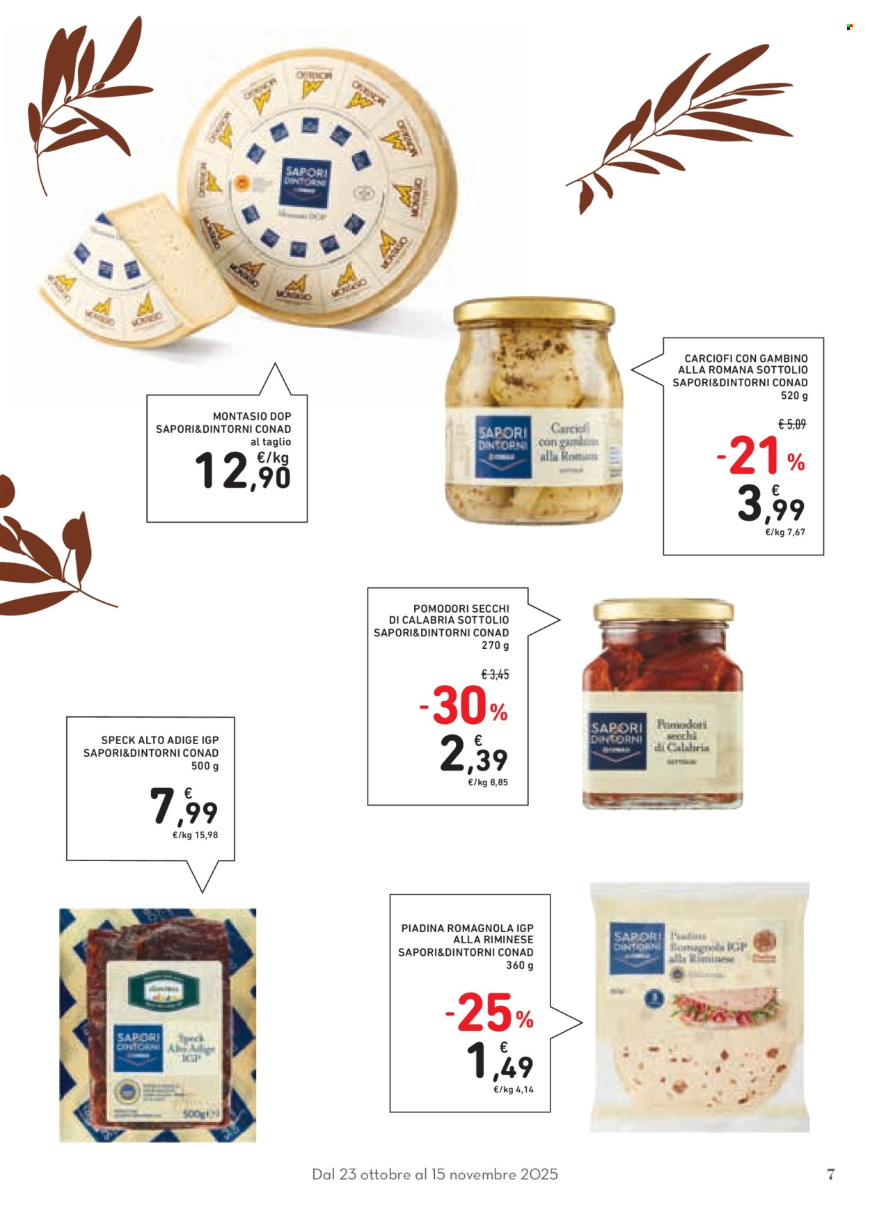 Volantino Conad - 23/10/2025 - 15/11/2025. Pagina 7