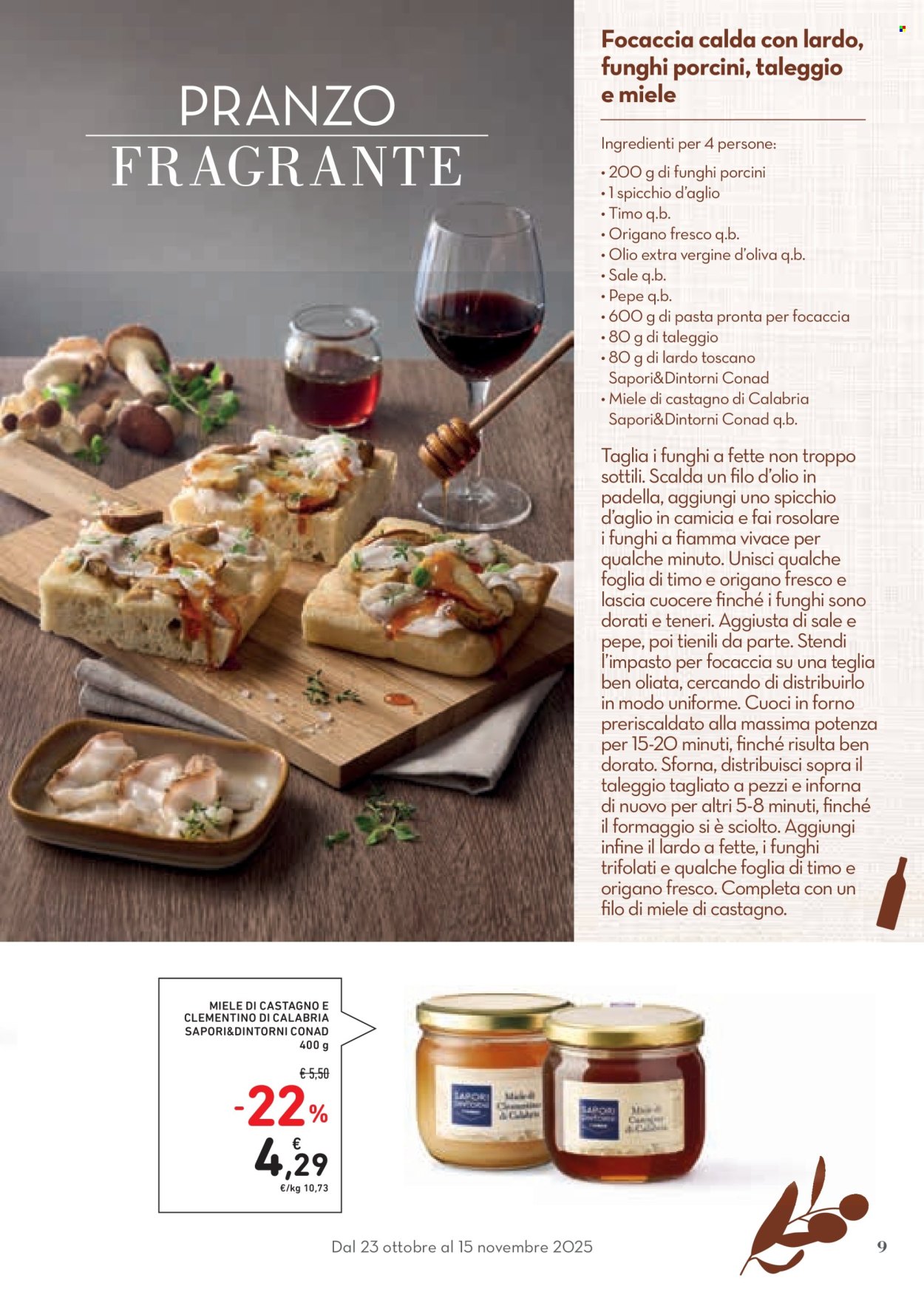 Volantino Conad - 23/10/2025 - 15/11/2025. Pagina 9