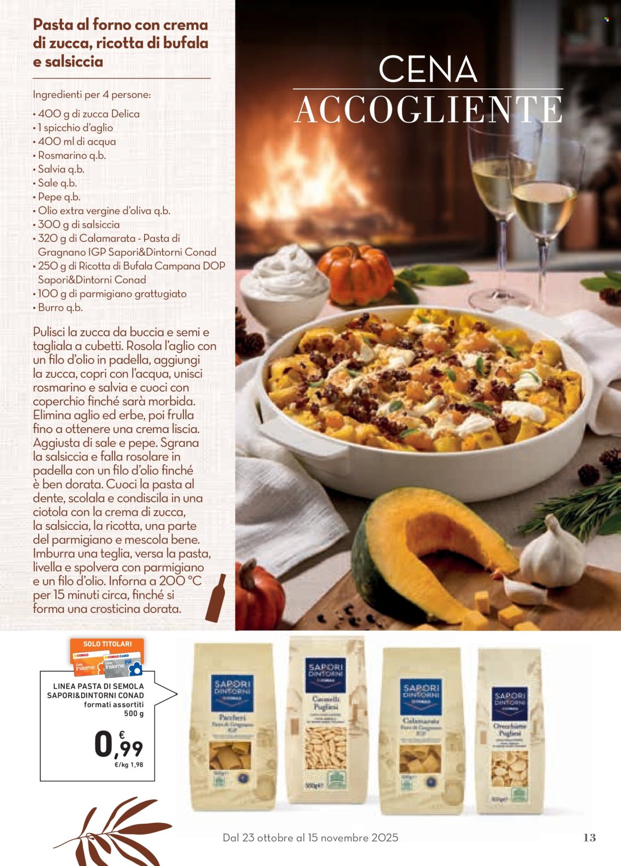 Volantino Conad - 23/10/2025 - 15/11/2025. Pagina 13