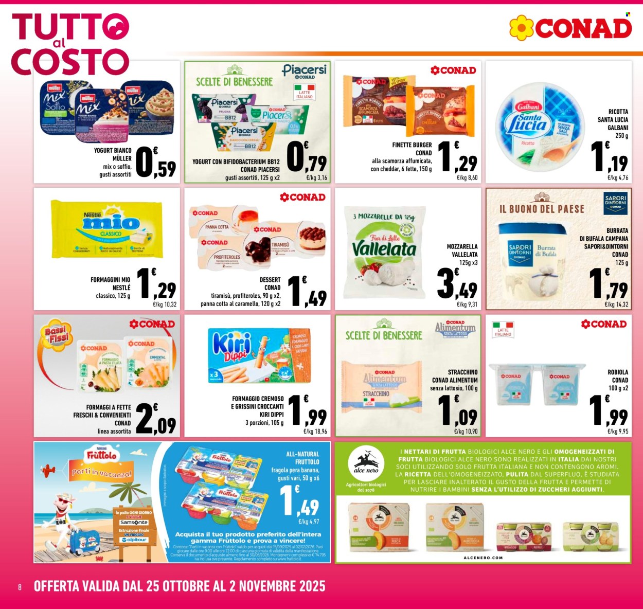 Volantino Conad - 25/10/2025 - 2/11/2025. Pagina 8