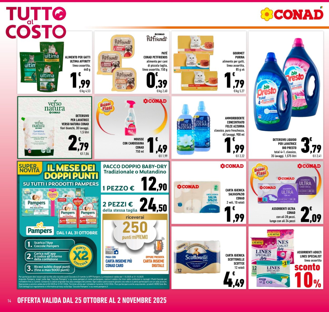 Volantino Conad - 25/10/2025 - 2/11/2025. Pagina 14