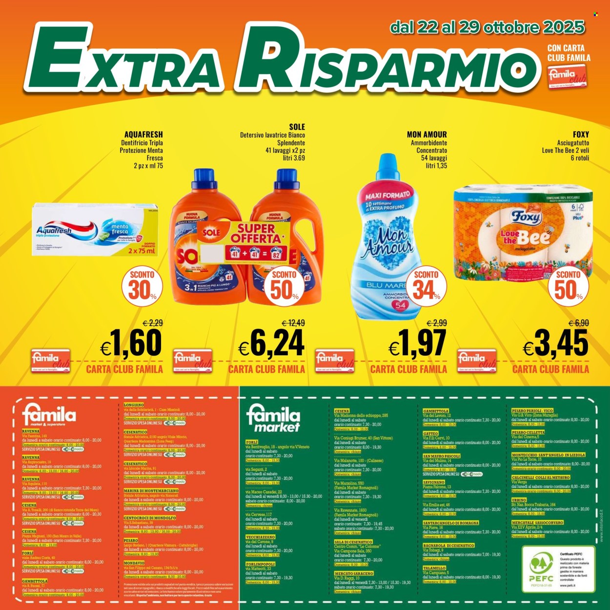 Volantino Famila - 22/10/2025 - 29/10/2025. Pagina 4